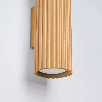 Brilagi - LED-seinävalaisin CRESTO 2xGU10/10W/230V 30 cm kultainen