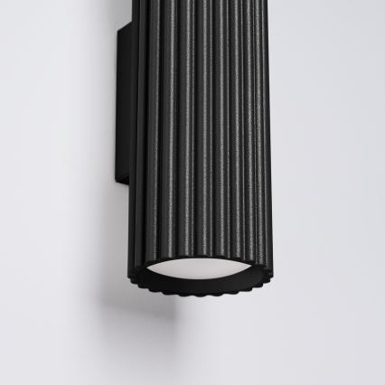 Brilagi - LED-seinävalaisin CRESTO 2xGU10/10W/230V 30 cm musta