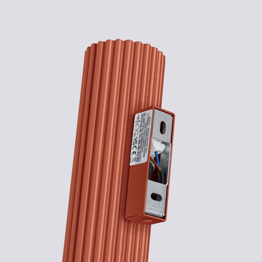 Brilagi - LED-seinävalaisin CRESTO 2xGU10/10W/230V 30 cm punainen