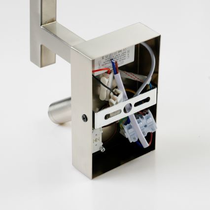 Brilagi - LED-seinävalaisin DEYA 1xE14/40W/230V + LED/3W valkoinen/mattakromi