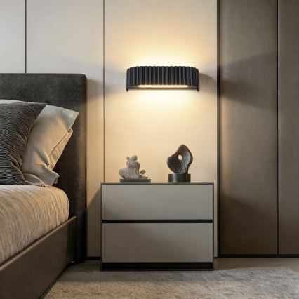 BRILAGI - LED-seinävalaisin FALCON MODERN LED/10W/230V 30 cm 3000/4500/6000K musta