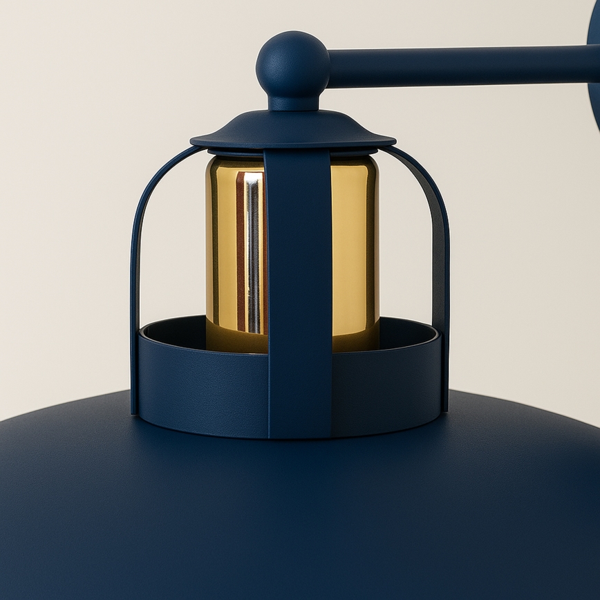 Brilagi - LED Seinävalaisin FLAMENGO 1xE27/60W/230V sininen