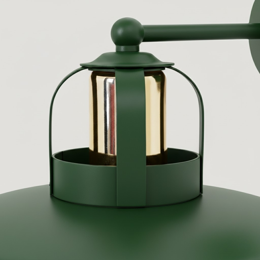 Brilagi - LED Seinävalaisin FLAMENGO 1xE27/60W/230V vihreä