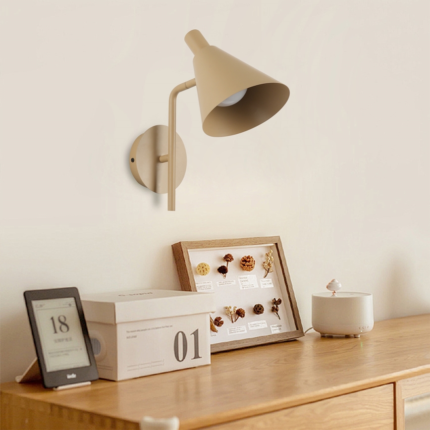 Brilagi - LED-seinävalaisin LUCERA LED/3W/230V beige