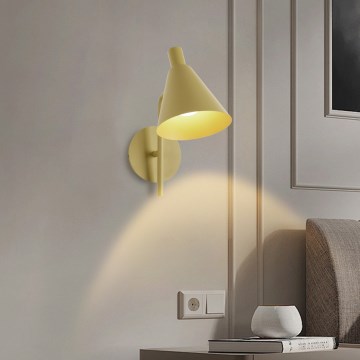 Brilagi - LED-seinävalaisin LUCERA LED/3W/230V keltainen