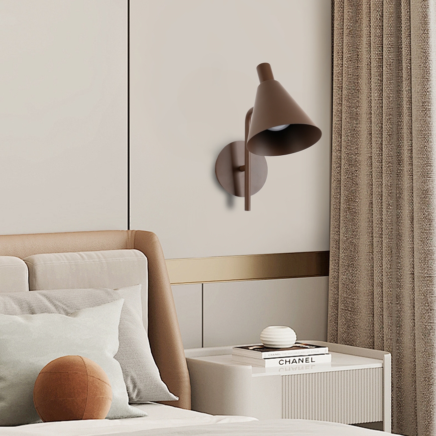 Brilagi - LED-seinävalaisin LUCERA LED/3W/230V ruskea