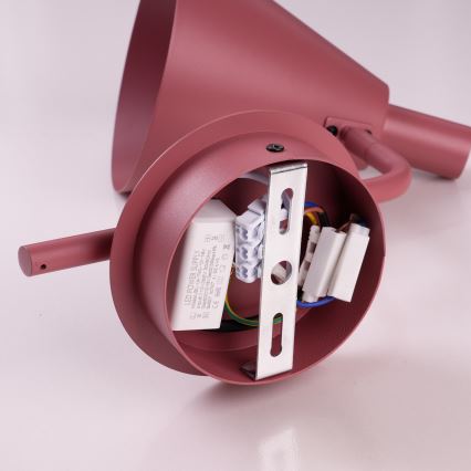 Brilagi - LED-seinävalaisin LUCERA LED/3W/230V vaaleanpunainen