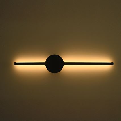 Brilagi - LED-seinävalaisin LUGO DUE LED/9W/230V musta