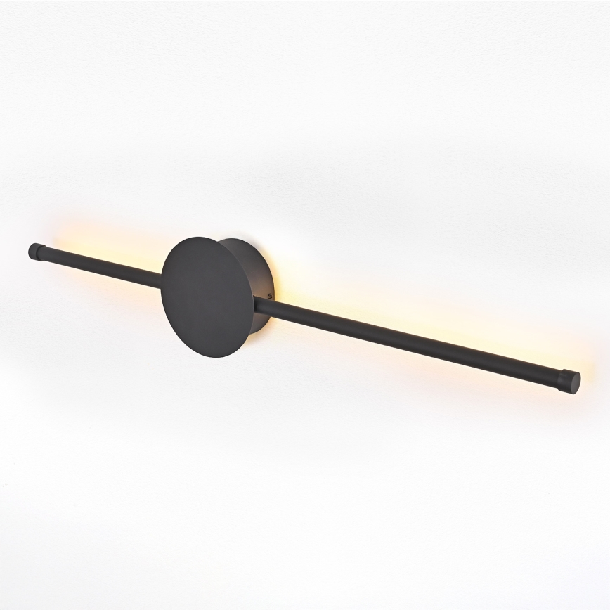 Brilagi - LED-seinävalaisin LUGO DUE LED/9W/230V musta