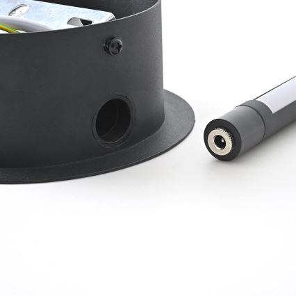 Brilagi - LED-seinävalaisin LUGO DUE LED/9W/230V musta