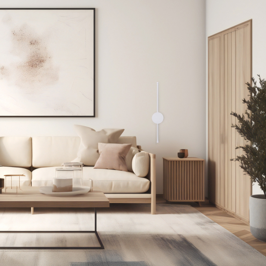 Brilagi - LED-seinävalaisin LUGO DUE LED/9W/230V valkoinen