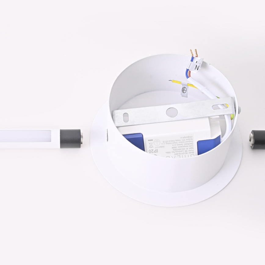 Brilagi - LED-seinävalaisin LUGO DUE LED/9W/230V valkoinen