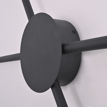 Brilagi - LED-seinävalaisin LUGO QUATTRO LED/16W/230V musta