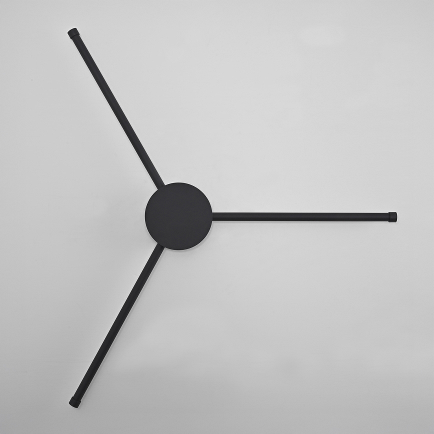 Brilagi - LED-seinävalaisin LUGO TRE LED/14W/230V musta