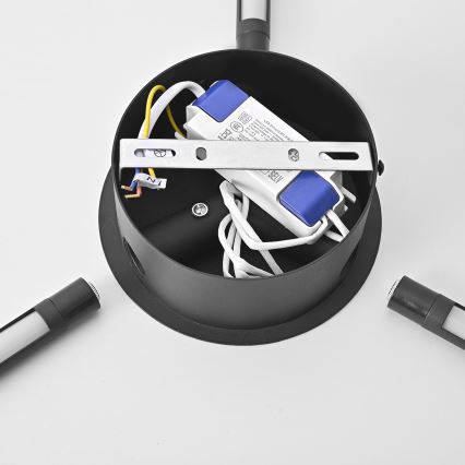 Brilagi - LED-seinävalaisin LUGO TRE LED/14W/230V musta