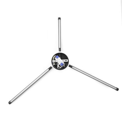 Brilagi - LED-seinävalaisin LUGO TRE LED/14W/230V musta