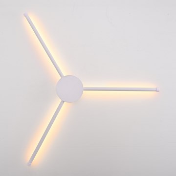 Brilagi - LED-seinävalaisin LUGO TRE LED/14W/230V valkoinen