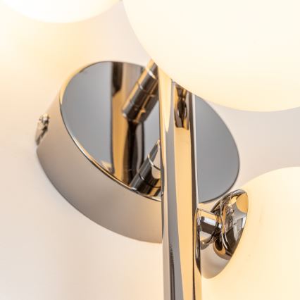 Brilagi - LED-seinävalaisin MILLA 3xG9/3W/230V musta kromi/valkoinen