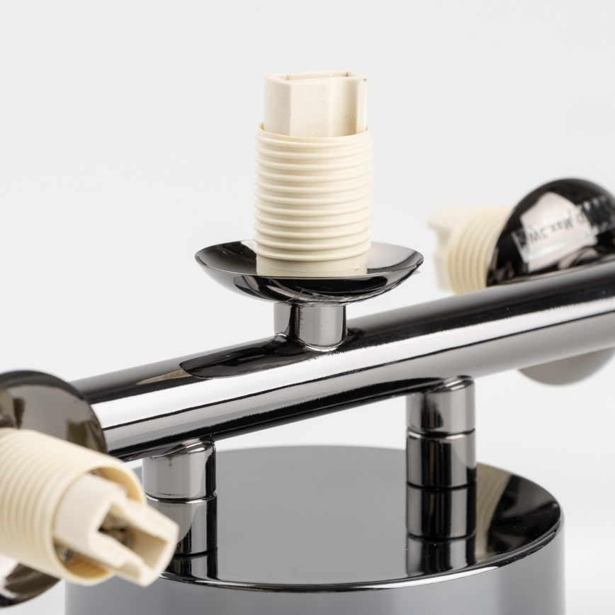 Brilagi - LED-seinävalaisin MILLA 3xG9/3W/230V musta kromi/valkoinen