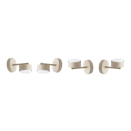 Brilagi - LED-seinävalaisin MONO 1xGX53/13W/230V beige