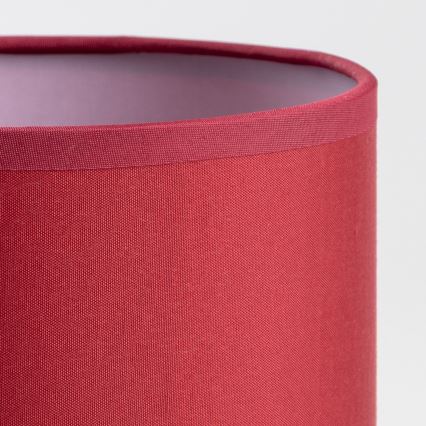 Brilagi - LED Joustava seinävalaisin NUBILA 1xE27/25W/230V + LED/3W mattakromi/Pompeilainen punainen