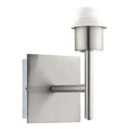 BRILAGI - LED-seinävalaisin NUBILA 1xE27/60W/230V mattakromi/pompeijinpunainen