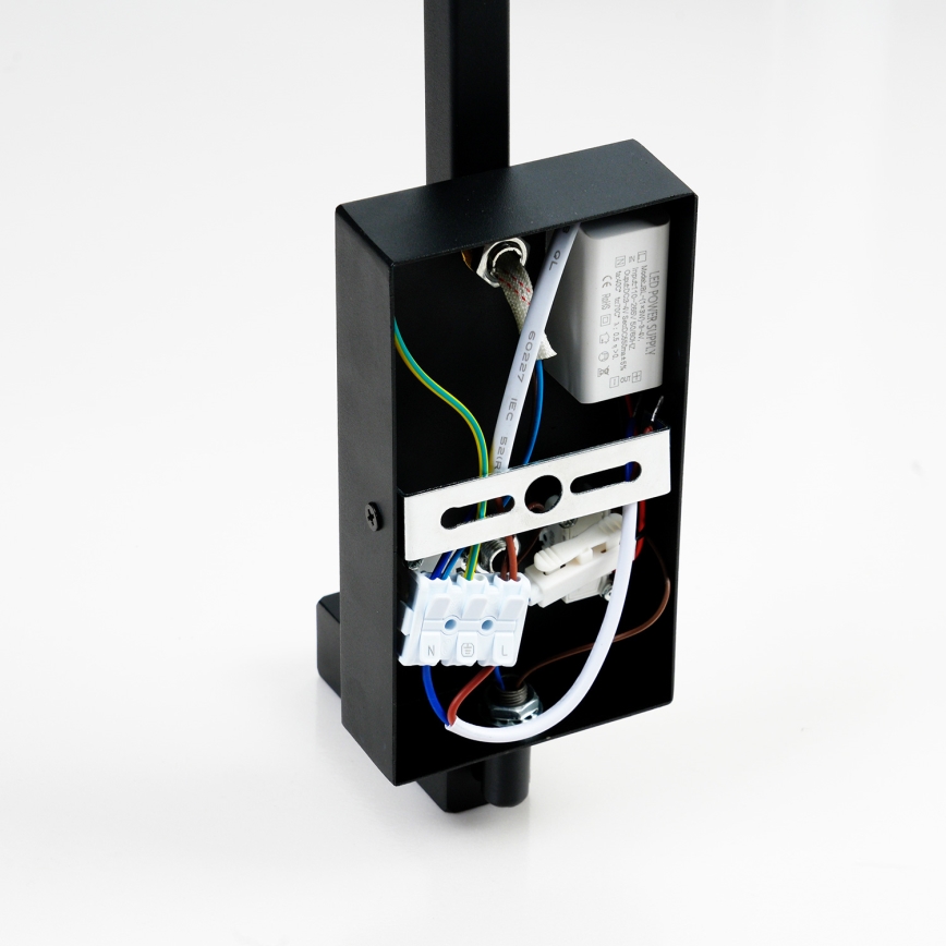 Brilagi - LED-seinävalaisin RAYA 1xE14/40W/230V + LED/3W musta