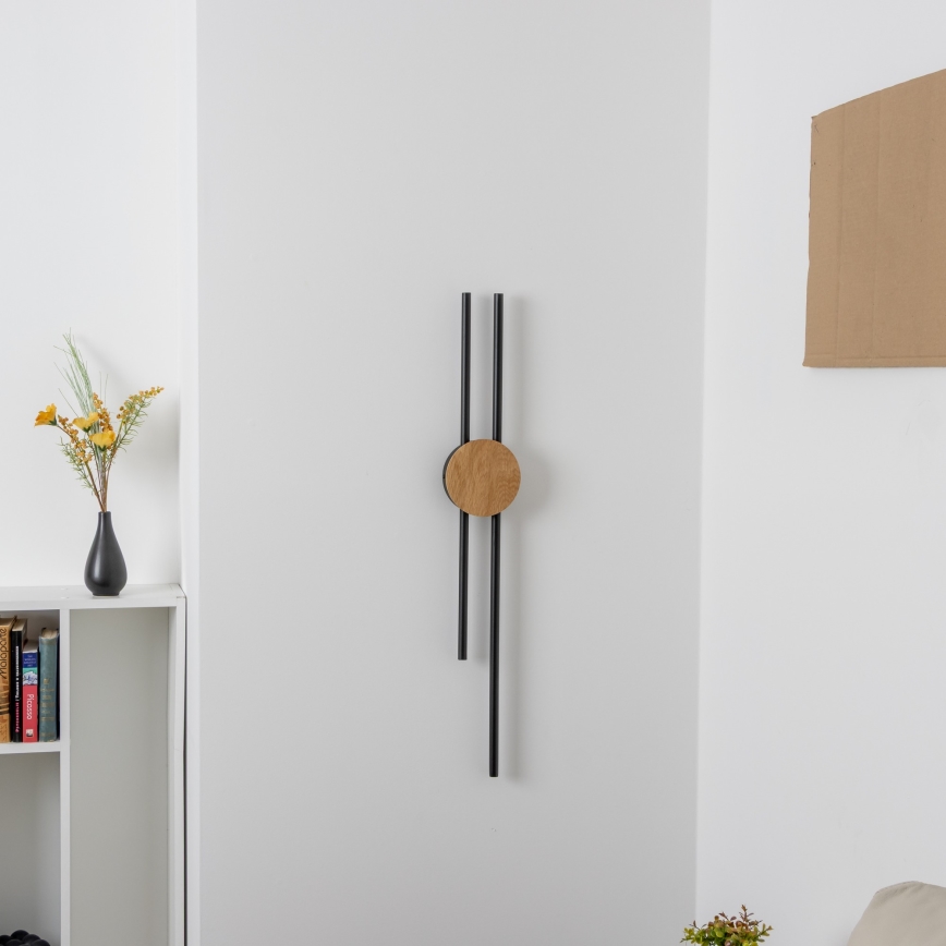 Brilagi - LED-seinävalaisin WOODY COLLINE LED/15W/230V 80 cm tammi