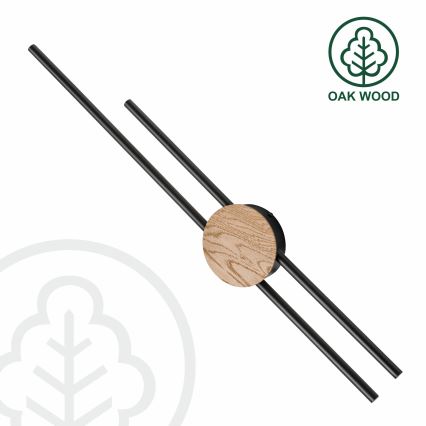 Brilagi - LED-seinävalaisin WOODY COLLINE LED/15W/230V 80 cm tammi