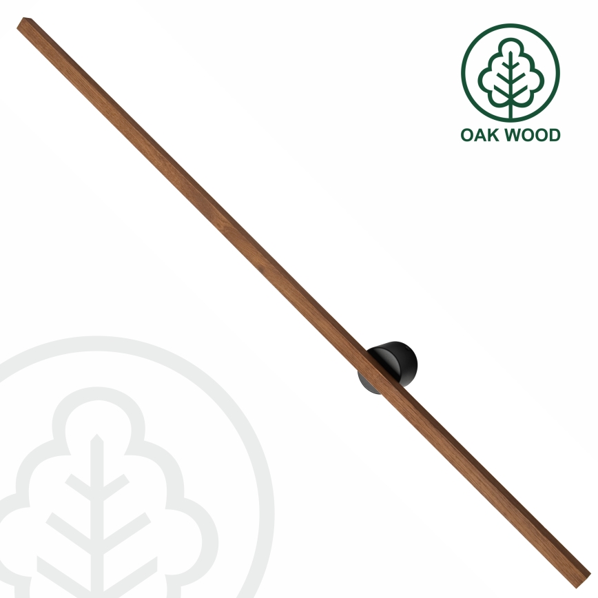 Brilagi - LED-seinävalaisin WOODY LINE LED/12W/230V 120 cm tammi kirsikka