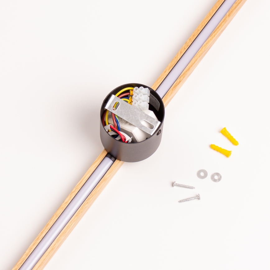 Brilagi - LED-seinävalaisin WOODY LINE LED/7W/230V 4000K 60 cm tammi
