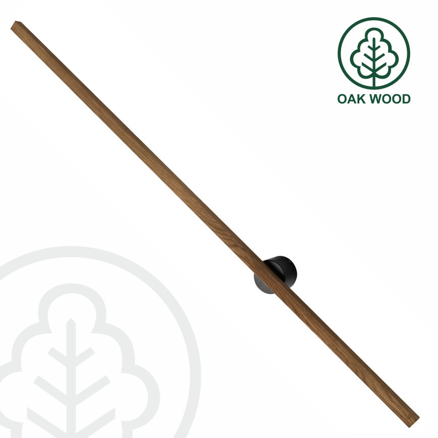 Brilagi - LED-seinävalaisin WOODY LINE LED/7W/230V 4000K 60 cm tammi/pähkinä