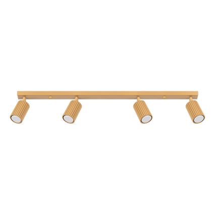 Brilagi - LED-spottivalaisin CRESTO 4xGU10/10W/230V kultainen