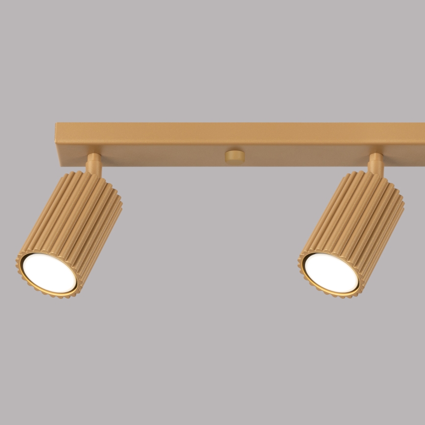 Brilagi - LED-spottivalaisin CRESTO 4xGU10/10W/230V kultainen