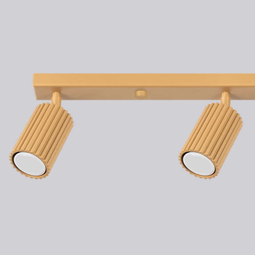 Brilagi - LED-spottivalaisin CRESTO 4xGU10/10W/230V kultainen