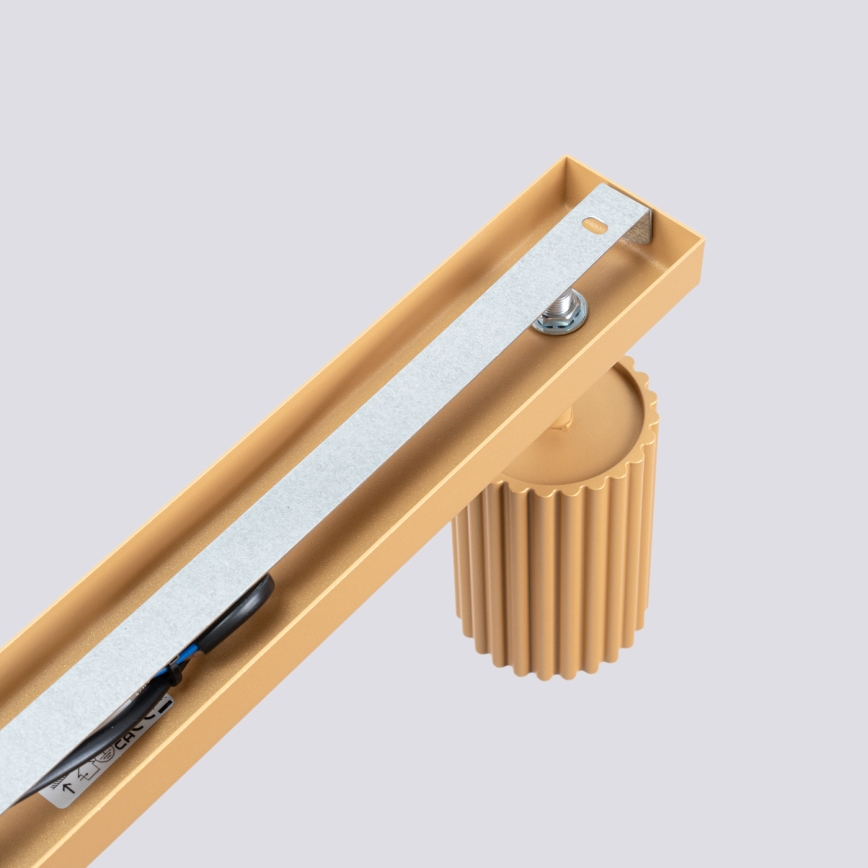 Brilagi - LED-spottivalaisin CRESTO 4xGU10/10W/230V kultainen