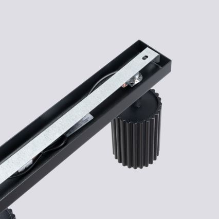 Brilagi - LED-spottivalaisin CRESTO 6xGU10/10W/230V musta