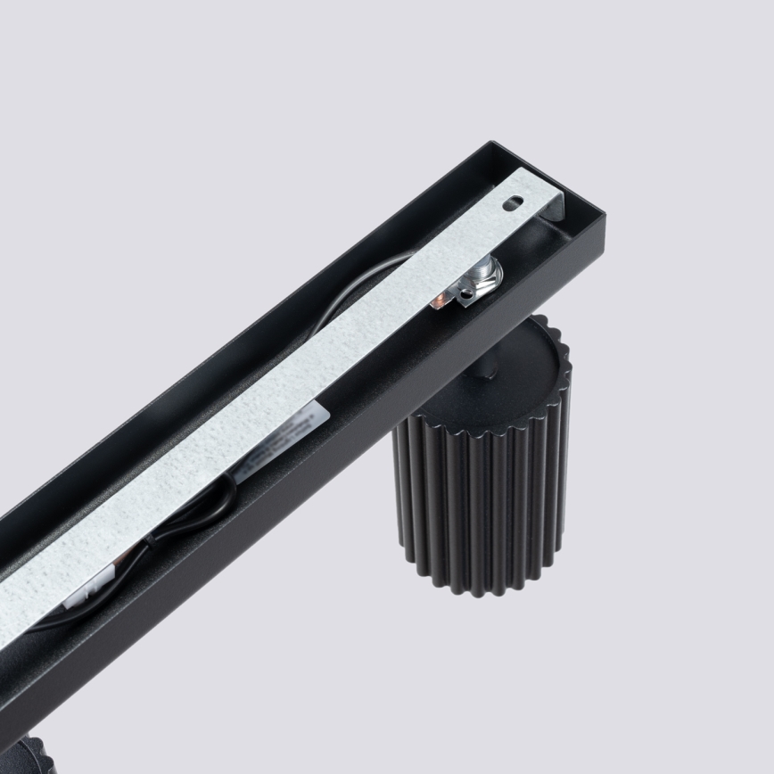 Brilagi - LED-spottivalaisin CRESTO 6xGU10/10W/230V musta