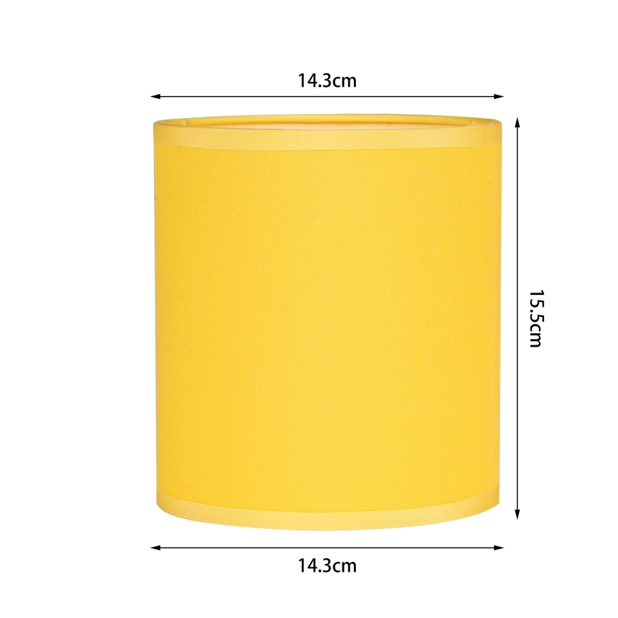 Brilagi - LED-taivutettava seinävalaisin NUBILA 1xE27/25W/230V + LED/3W mattakromi/keltainen