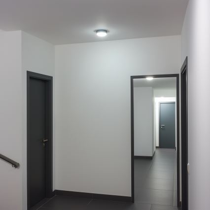 Brilagi - LED-teollisuuskattovalaisin SIMA LED/12W/230V IP65 musta