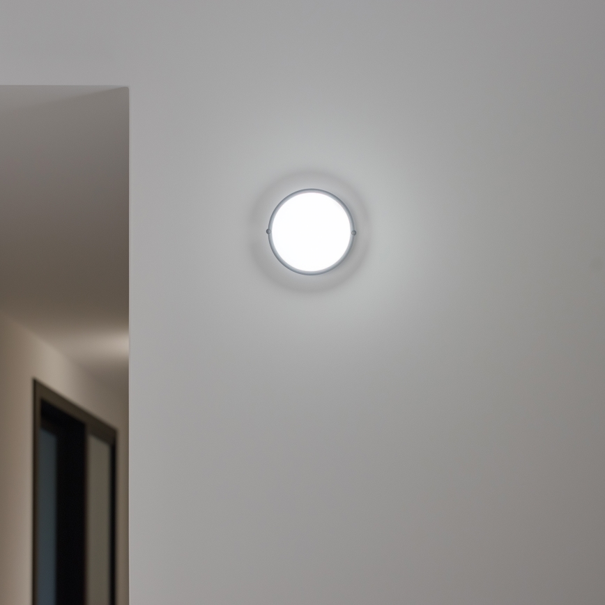 Brilagi - LED-teollisuuskattovalaisin SIMA LED/12W/230V IP65 musta