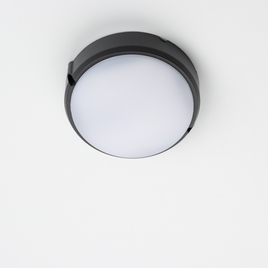 Brilagi - LED-teollisuuskattovalaisin SIMA LED/12W/230V IP65 musta