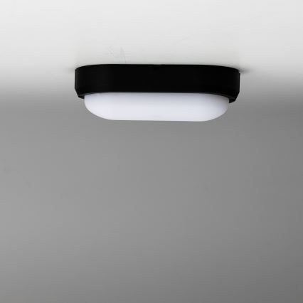 Brilagi - LED-teollisuuskattovalaisin SIMA LED/12W/230V IP65 musta