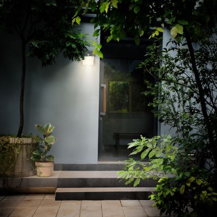 Brilagi - LED-ulkovaloseinävalaisin liiketunnistimella TERNI LED/12W/230V antrasiitti IP44