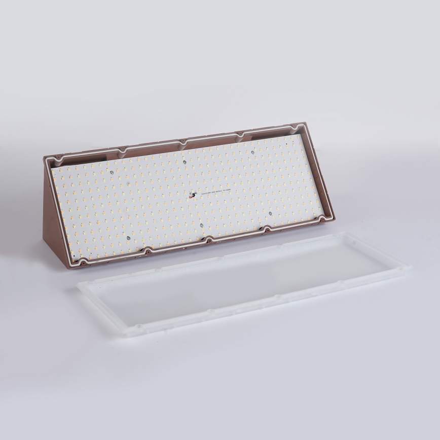 Brilagi - LED-ulkoseinävalaisin TRIANGLE LED/42W/230V 3000/4000/6500K 45 cm ruskea IP65
