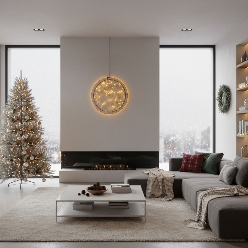 Brilagi - LED-ulkojoulukoriste LED/2,6W/230V IP44 46 cm rengas