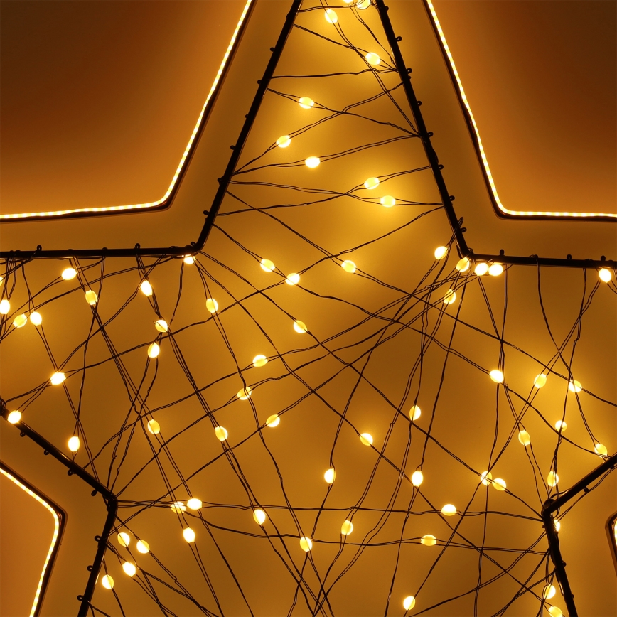 Brilagi - LED ulkojoulukoriste LED/2,6W/230V IP44 47x45 cm tähti