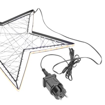 Brilagi - LED ulkojoulukoriste LED/2,6W/230V IP44 47x45 cm tähti