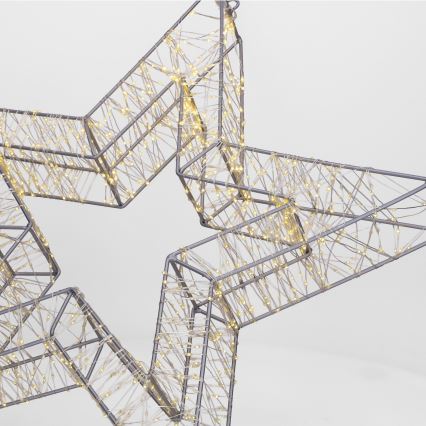 Brilagi - LED-ulkojoulukoriste LED/6W/230V IP44 50x48 cm tähti