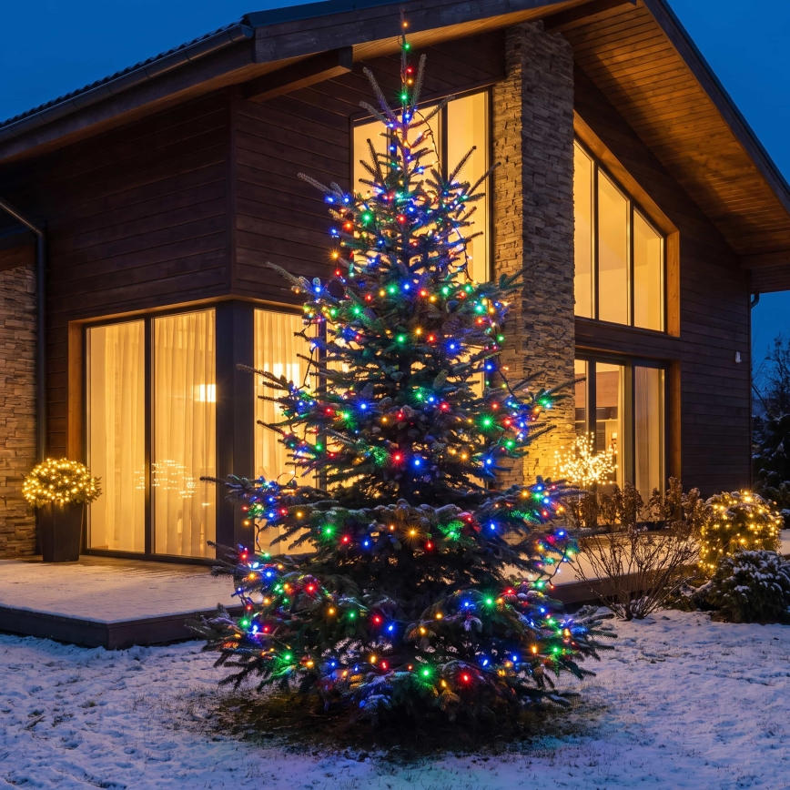 BRILAGI - LED-ulkojouluvaloketju 100xLED/8 toimintoa 13 m IP44 monivärinen